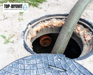 פיצוץ בצנרת הביוב