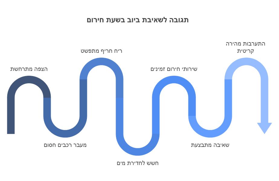 שאיבת ביוב מחניון תת קרקעי